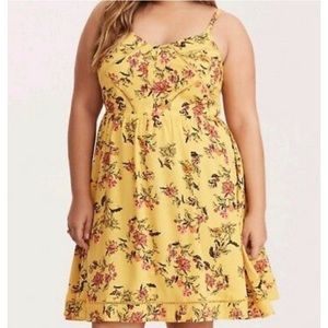 Torrid Floral Challis Summer Sundress